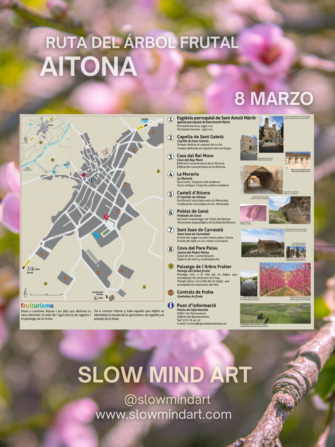 Travel Catarsis: Ruta del árbol frutal 🍑🌸 (Aitona) 8 MARZO