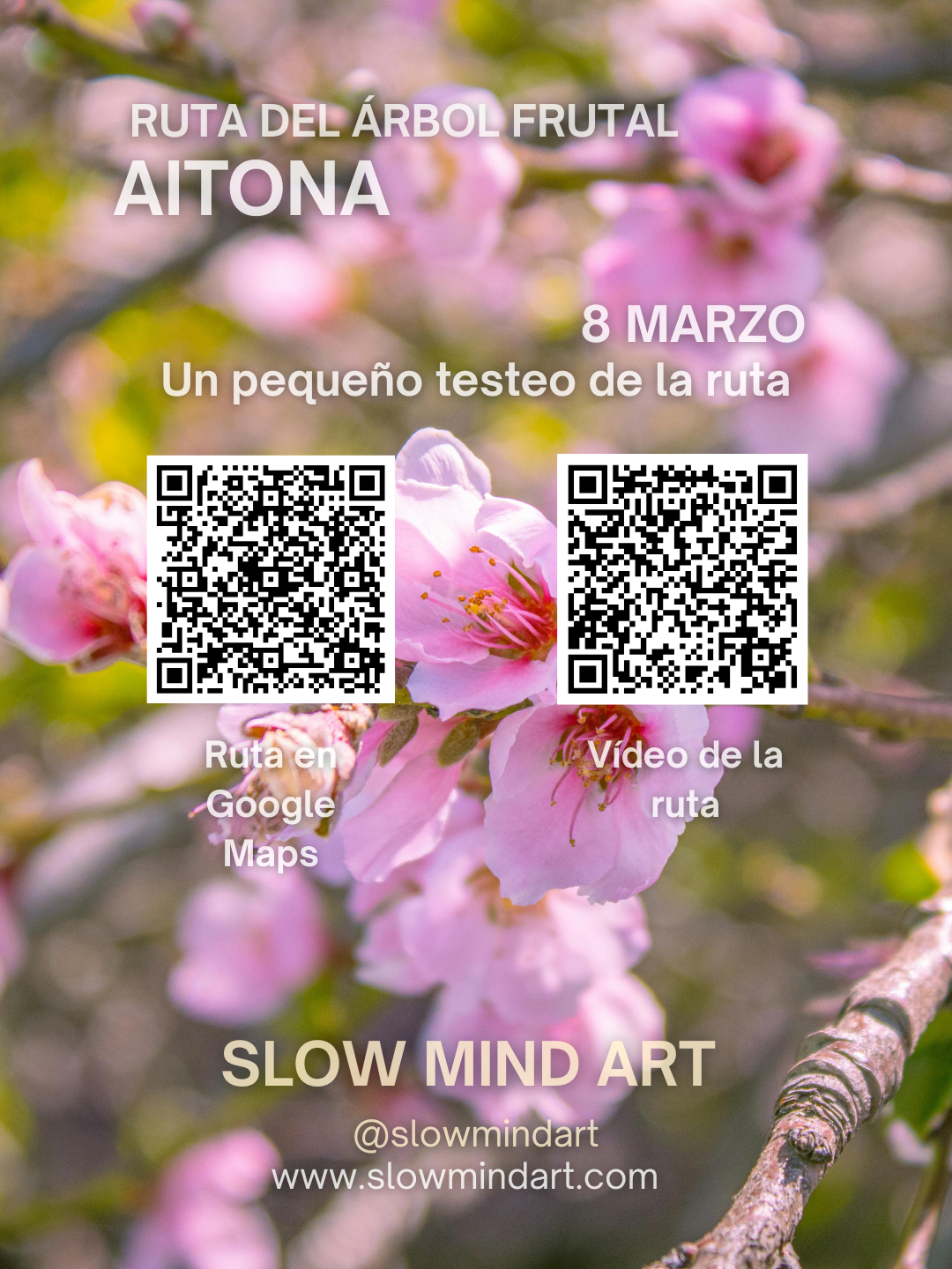 Travel Catarsis: Ruta del árbol frutal 🍑🌸 (Aitona) 8 MARZO