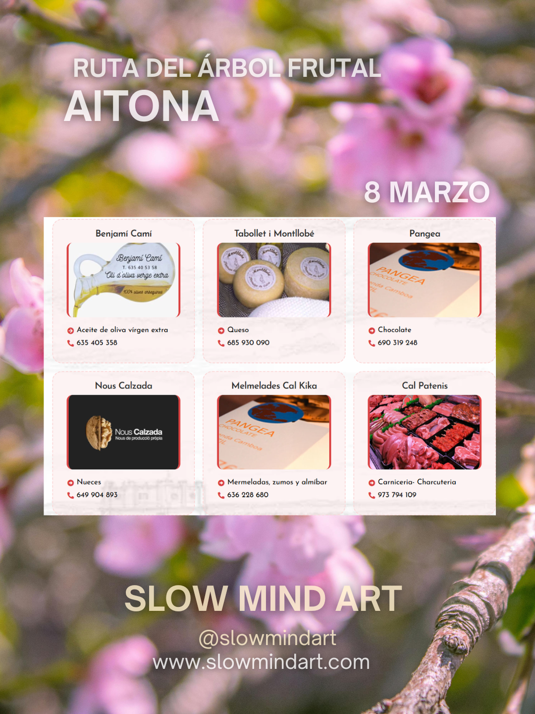 Travel Catarsis: Ruta del árbol frutal 🍑🌸 (Aitona) 8 MARZO